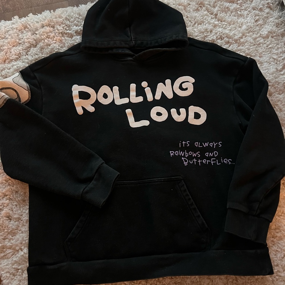 Black Rolling Loud Hoodie